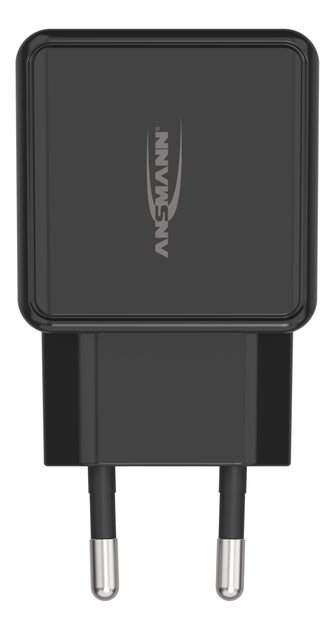 USB-laddare HC218PD Svart - Ansmann | Bellalite USB-laddare HC218PD Svart - Ansmann | Bellalite